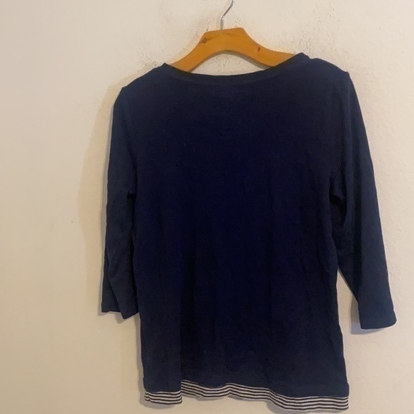 POLO RALPH LAUREN NAVY TOP SIZE XL - Picture 3 of 3